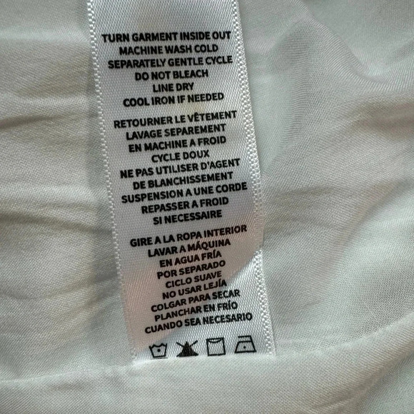 Splendid Tawny White Dress With Pockets Size Medium - Picture 9 of 11